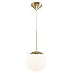 Nordlux Grant Luce Pendente Vetro Oro | Adatto per E14