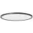 Brilliant Brennan Luce da soffitto Plastica Nero Bianca 18W 2700lm - 827-840 CCT | 420mm - IP44 - A 3 Livelli Dimmerabile