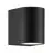 Nordlux Dion Luce Da Parete Aluminium Nero | Adatto per 1x GU10