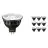 Confezione Multipack 10x Philips Master LED Faretti GU5.3 MR16 6.7W 430lm 10D - 930 Luce Calda | Miglior resa cromatica - Dimmerabile - Sostitutiva 35W